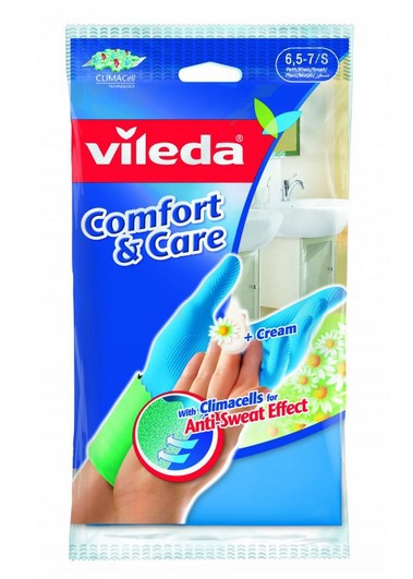 Gum.rukavice Comfort č.7/S Vileda | Úklidové a ochranné pomůcky - Rukavice, zástěry a čepice Gum.rukavice Comfort č.7/S Vileda | Úklidové a ochranné pomůcky - Rukavice, zástěry a čepice